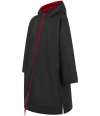 LV691 Kids All Weather Robe  Black / Red colour image
